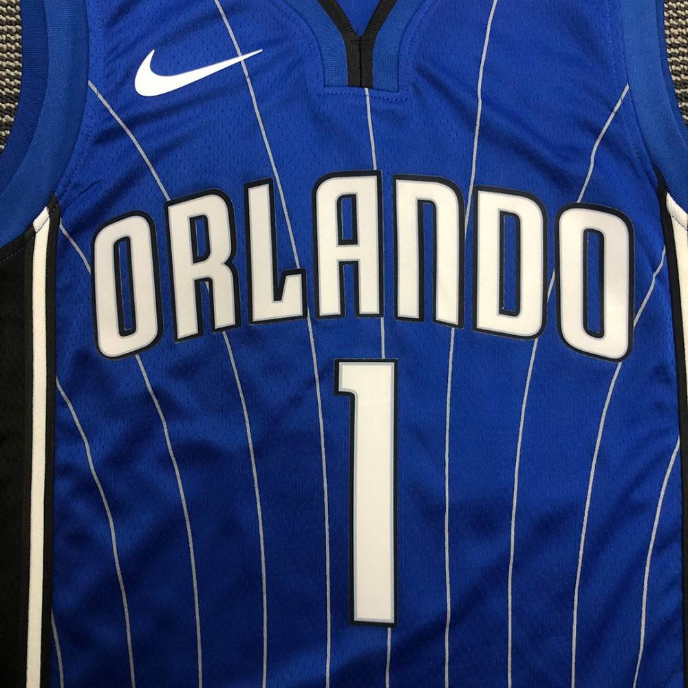 Men's Orlando Magic Tracy McGrady #1 Royal 2020/21 Swingman NBA Jersey - Icon Edition-Pro Kit Vault | Brand New 26/27 Sports Jerseys